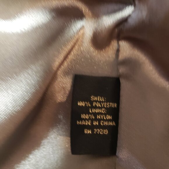 Gary Player Men's Light Brown Faux Suede Full Zip Golf Bomber Jacket Size 3XL - Picture 9 of 10